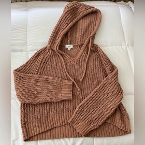 Aerie waffle hoodie